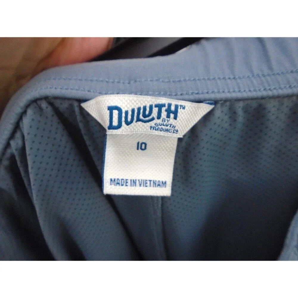 Duluth Trading Company Dry On The Fly Skort Ink Blue Size 10 (32x18) Lined - Picture 2 of 10